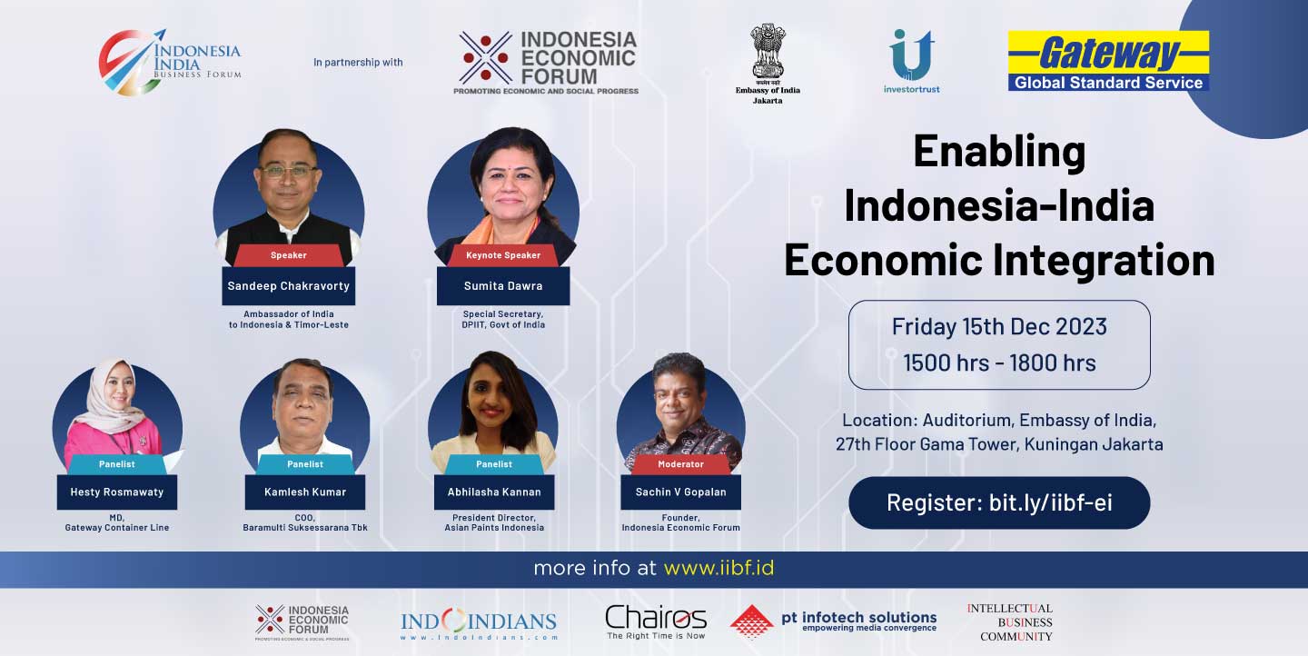 IIBF thought leadership event on Enabling Indonesia-India Economic Integration